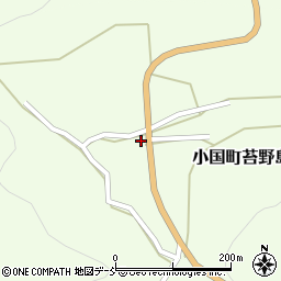 新潟県長岡市小国町苔野島80周辺の地図
