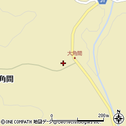 石川県鳳珠郡穴水町大角間3周辺の地図