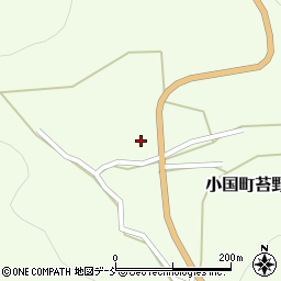 新潟県長岡市小国町苔野島118周辺の地図