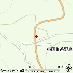 新潟県長岡市小国町苔野島142周辺の地図