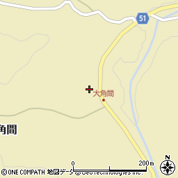石川県鳳珠郡穴水町大角間3-42周辺の地図
