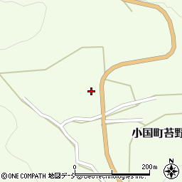 新潟県長岡市小国町苔野島119周辺の地図