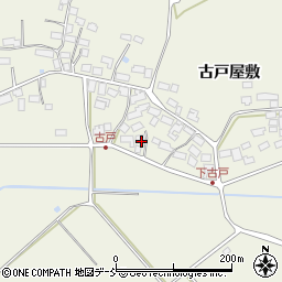 福島県須賀川市保土原古戸屋敷66周辺の地図