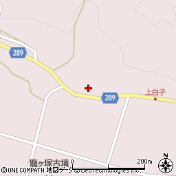 福島県天栄村（岩瀬郡）白子（寺ケ入）周辺の地図