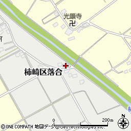 新潟県上越市柿崎区落合612周辺の地図