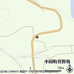 新潟県長岡市小国町苔野島134周辺の地図