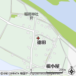 新潟県魚沼市徳田周辺の地図