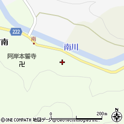 石川県輪島市門前町南カ周辺の地図