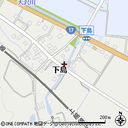 新潟県魚沼市下島周辺の地図