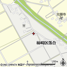 新潟県上越市柿崎区落合203周辺の地図