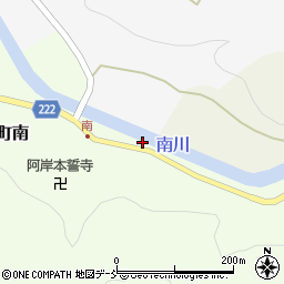 石川県輪島市門前町南（ツ）周辺の地図