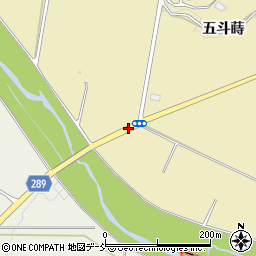 稲田学校入口周辺の地図