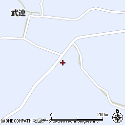 石川県鳳珠郡能登町武連ト周辺の地図