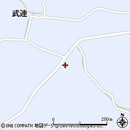 石川県能登町（鳳珠郡）武連（ト）周辺の地図