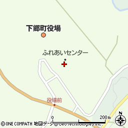 下郷町役場　ふれあいセンター周辺の地図