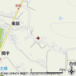 福島県須賀川市田中合仕作周辺の地図