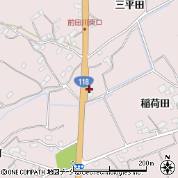 福島県須賀川市前田川三平田88周辺の地図