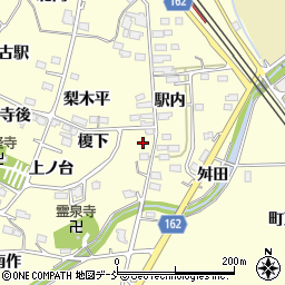 福島県楢葉町（双葉郡）山田岡（駅内）周辺の地図