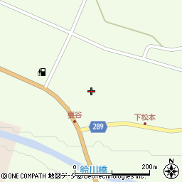 福島県岩瀬郡天栄村下松本凾田周辺の地図