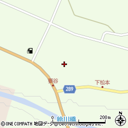 福島県天栄村（岩瀬郡）下松本（凾田）周辺の地図