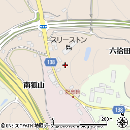 福島県須賀川市雨田六拾田周辺の地図