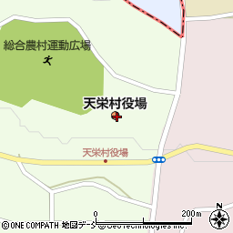 福島県岩瀬郡天栄村周辺の地図