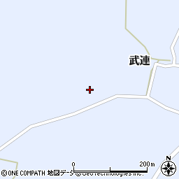 石川県鳳珠郡能登町武連ヌ周辺の地図
