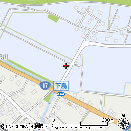 新潟県魚沼市下新田193周辺の地図