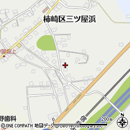 新潟県上越市柿崎区三ツ屋浜303周辺の地図