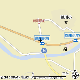 ＥＮＥＯＳ鵜川駅前ＳＳ周辺の地図