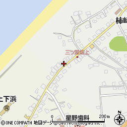 新潟県上越市柿崎区三ツ屋浜594周辺の地図