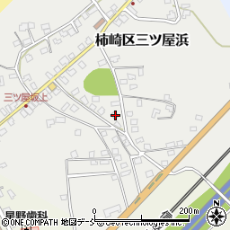 新潟県上越市柿崎区三ツ屋浜456-3周辺の地図