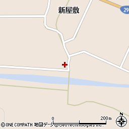 福島県岩瀬郡天栄村上松本新屋敷前周辺の地図