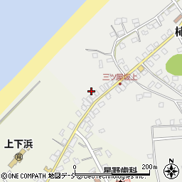 新潟県上越市柿崎区三ツ屋浜596周辺の地図
