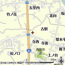栃本重機有限会社　楢葉営業所周辺の地図