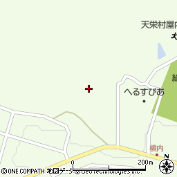 福島県岩瀬郡天栄村下松本横内11周辺の地図