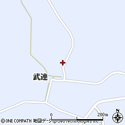 石川県鳳珠郡能登町武連ワ周辺の地図