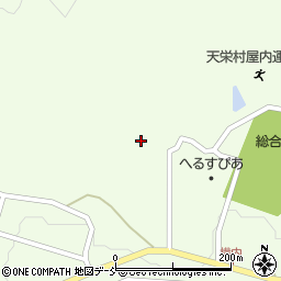 福島県岩瀬郡天栄村下松本横内14周辺の地図