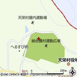 福島県天栄村（岩瀬郡）下松本（日向）周辺の地図