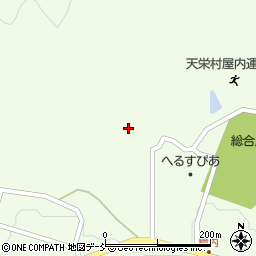 福島県岩瀬郡天栄村下松本横内15周辺の地図