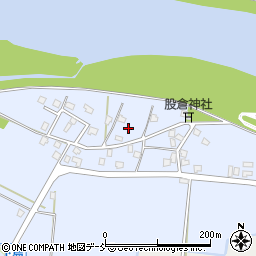 新潟県魚沼市下新田周辺の地図