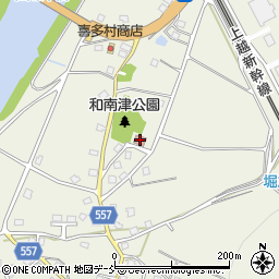 和南津集会所周辺の地図