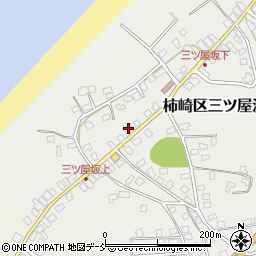 新潟県上越市柿崎区三ツ屋浜82周辺の地図