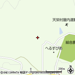 福島県岩瀬郡天栄村下松本横内16周辺の地図