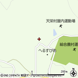 福島県岩瀬郡天栄村下松本横内25周辺の地図