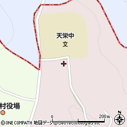福島県岩瀬郡天栄村白子西原6周辺の地図