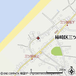 新潟県上越市柿崎区三ツ屋浜75周辺の地図