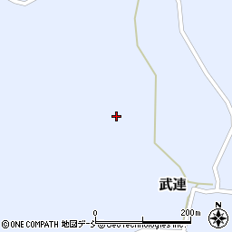 石川県鳳珠郡能登町武連ヲ周辺の地図