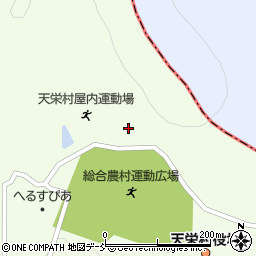 福島県天栄村（岩瀬郡）下松本（富士見山）周辺の地図