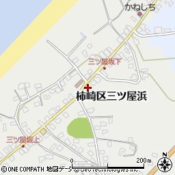 新潟県上越市柿崎区三ツ屋浜427周辺の地図